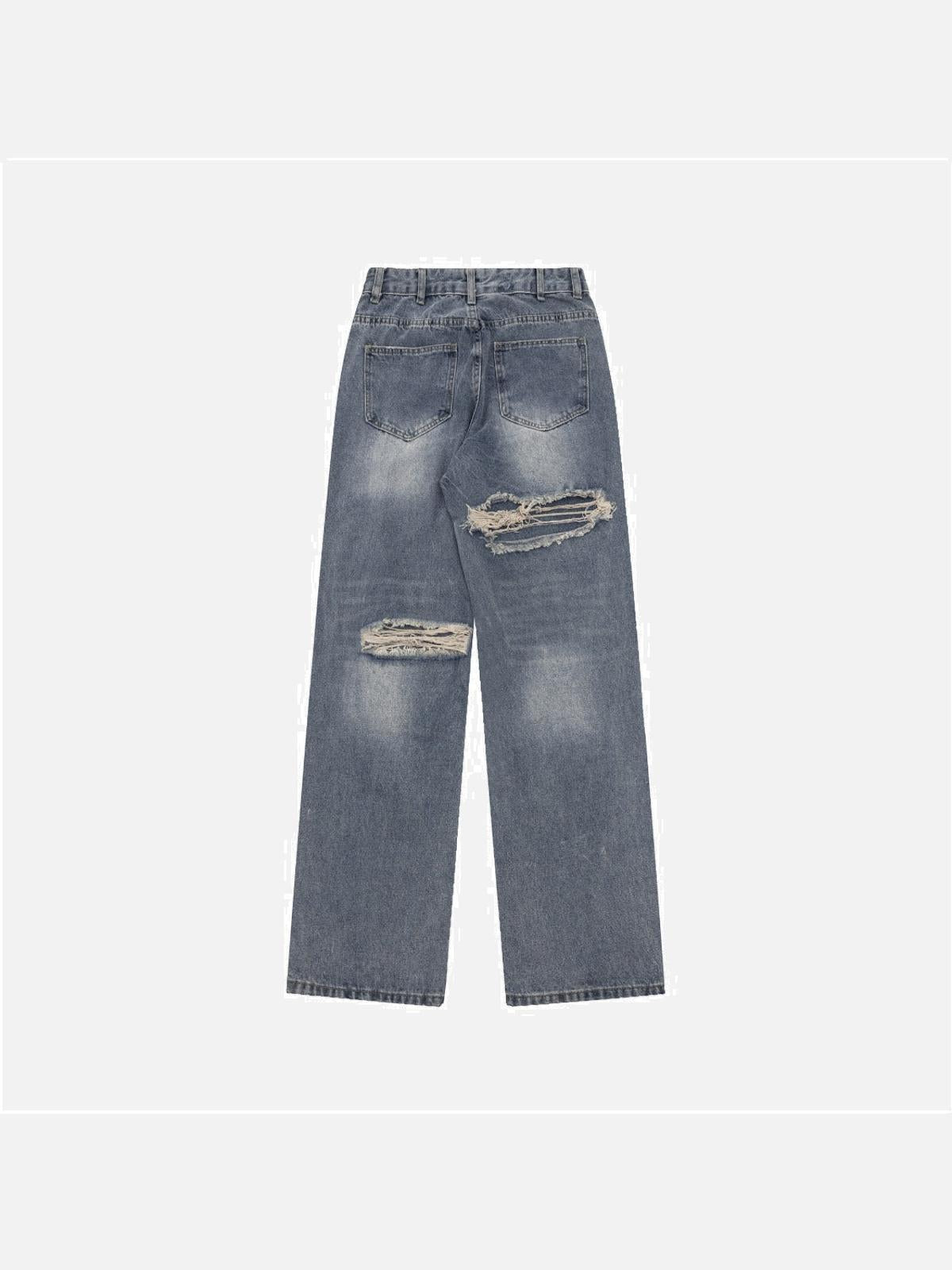 Concert Outfit Hamburger French Fries Ripped Jeans Concert Outfit Hamburger French Fries Ripped Jeans