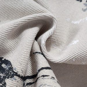 Concert Outfit Hand-Painted Graffiti Baggy Jeans