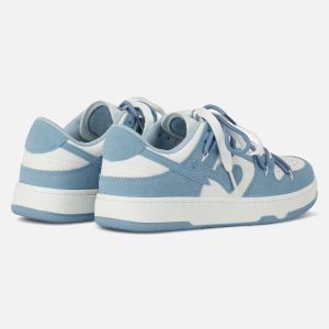 Concert Outfit Haze Blue Love Breathable Board Shoes