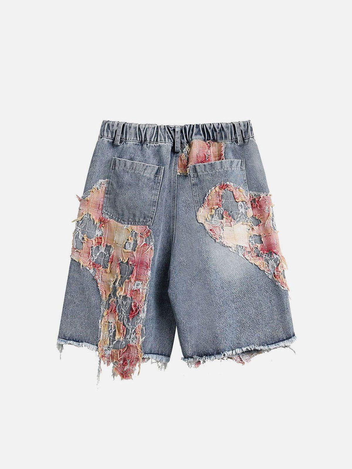 Concert Outfit Heavy Craftsmanship Lace Jorts Concert Outfit Heavy Craftsmanship Lace Jorts