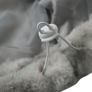 Concert Outfit Heavy-Duty Faux Lambswool Tie-Dye Urban Jacket