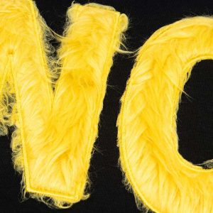 Concert Outfit Heavy Retro Patch Embroidered T-Shirt