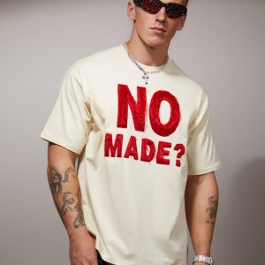 Concert Outfit Heavy Retro Patch Embroidered T-Shirt