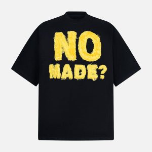 Concert Outfit Heavy Retro Patch Embroidered T-Shirt