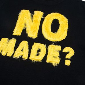 Concert Outfit Heavy Retro Patch Embroidered T-Shirt