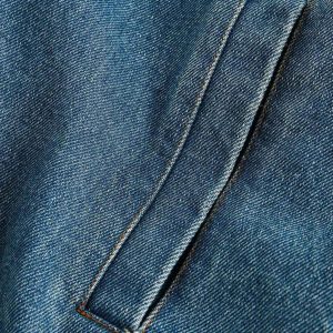 Concert Outfit Heavy Washed Denim Work Jacket