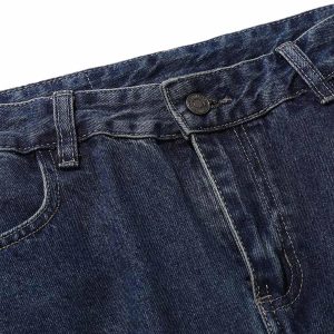 Concert Outfit Heavy Washed Workwear Baggy Barrel Jeans