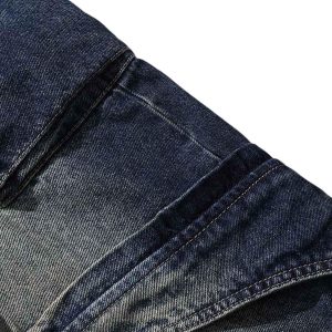 Concert Outfit Heavy Washed Workwear Baggy Barrel Jeans