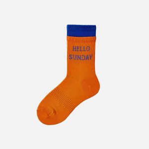 Concert Outfit HELLO SUNDAY' Socks