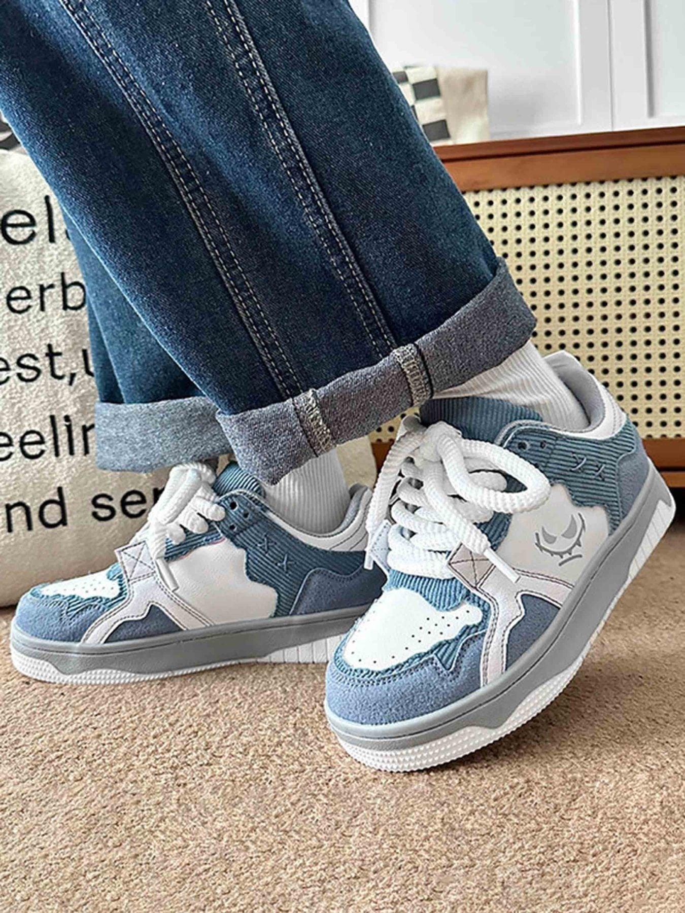 Concert Outfit High Street Breathable Thick Bottom Board Shoes Concert Outfit High Street Breathable Thick Bottom Board Shoes