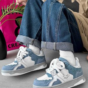 Concert Outfit High Street Breathable Thick Bottom Board Shoes