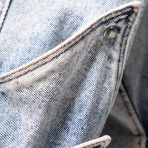 Concert Outfit High Street Deconstructed Washed Jeans