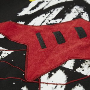 Concert Outfit High Street Embroidered Letters Creative Printed T-Shirt