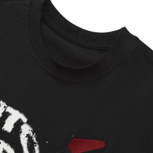 Concert Outfit High Street Embroidered Letters Creative Printed T-Shirt