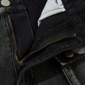 Concert Outfit High Street Embroidery Hip-Hop Jeans