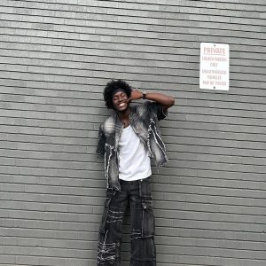 Concert Outfit High Street Embroidery Hip-Hop Jeans