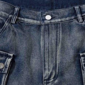 Concert Outfit High Street Embroidery Hip-Hop Jeans