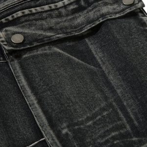 Concert Outfit High Street Embroidery Hip-Hop Jeans