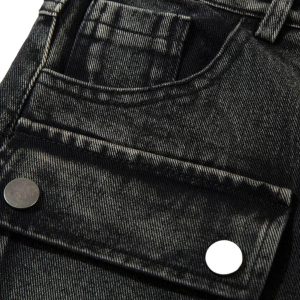 Concert Outfit High Street Embroidery Hip-Hop Jeans