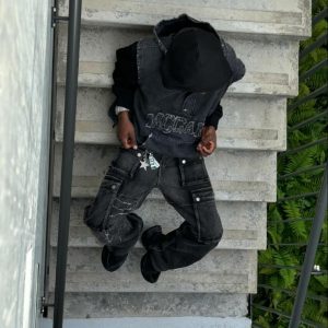 Concert Outfit High Street Embroidery Hip-Hop Jeans