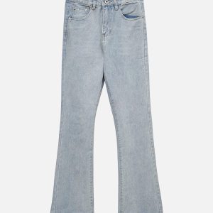 Concert Outfit High Street Embroidery Retro Jeans