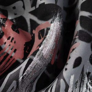 Concert Outfit High Street Hip Hop Spider Web Print Hoodie