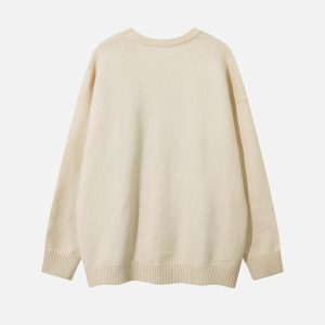 Concert Outfit High Street Hiphop Letter Sweater