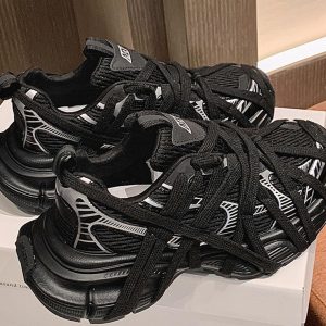 Concert Outfit High Street Lace-Up Casual Sneakers