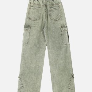 Concert Outfit High Street Loose Drawstring Trousers