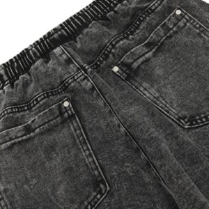 Concert Outfit High Street Loose Elastic Waist Drawstring Trousers