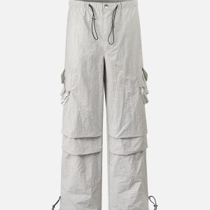 Concert Outfit High Street Multi-Pocket Cargo Casual Pants