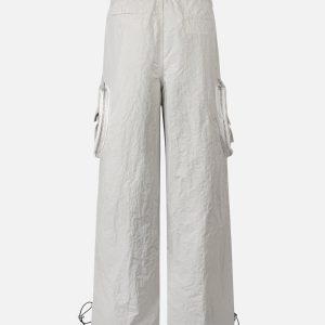 Concert Outfit High Street Multi-Pocket Cargo Casual Pants