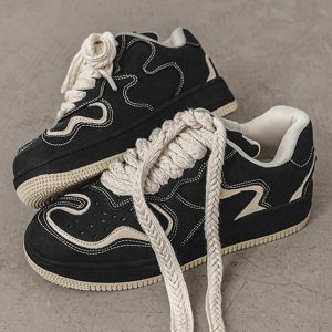 Concert Outfit High Street Niche Design Skateboard Couple Shoes