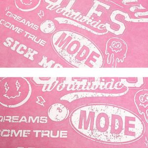 Concert Outfit High Street Print Letter Hoodie