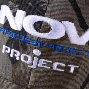 Concert Outfit High Street Retro Camouflage Hat