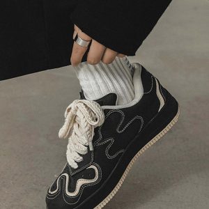 Concert Outfit High Street Skateboard Couple Shoes