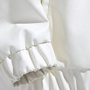 Concert Outfit High Street Splicing Racing Baseball Jacket