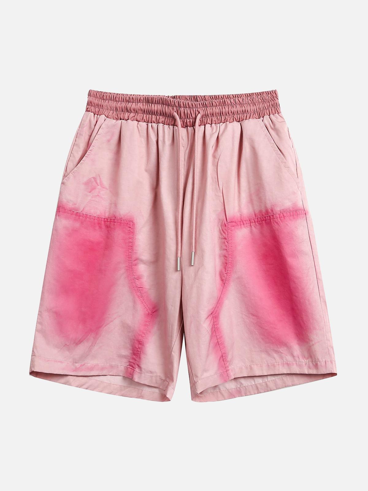 Concert Outfit High Street Spray Paint Casual Shorts Concert Outfit High Street Spray Paint Casual Shorts