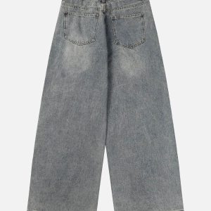 Concert Outfit High Street Star Washed Jeans