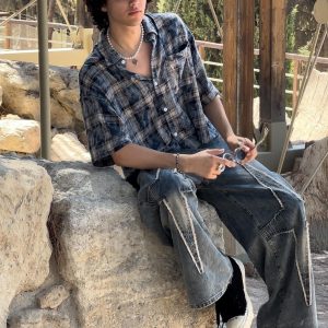 Concert Outfit High Street Star Washed Jeans