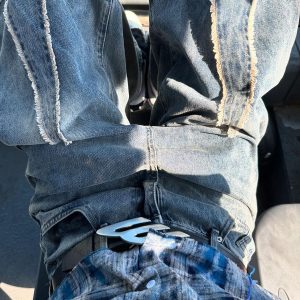 Concert Outfit High Street Star Washed Jeans