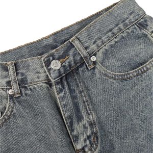 Concert Outfit High Street Star Washed Jeans