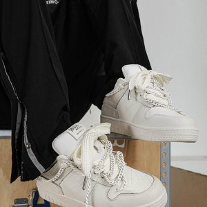 Concert Outfit High Street Versatile Board Shoes