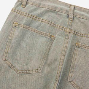 Concert Outfit High Street Versatile Denim Jeans