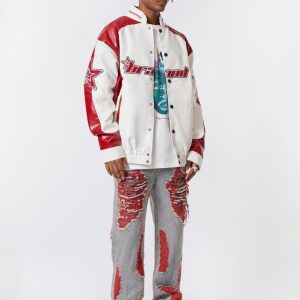 Concert Outfit High Street Versatile Denim Jeans