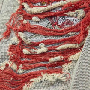 Concert Outfit High Street Versatile Denim Jeans