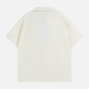 Concert Outfit High Street Versatile Short-Sleeved Shirt