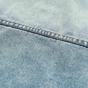 Concert Outfit High Street Washed Denim Hoodie