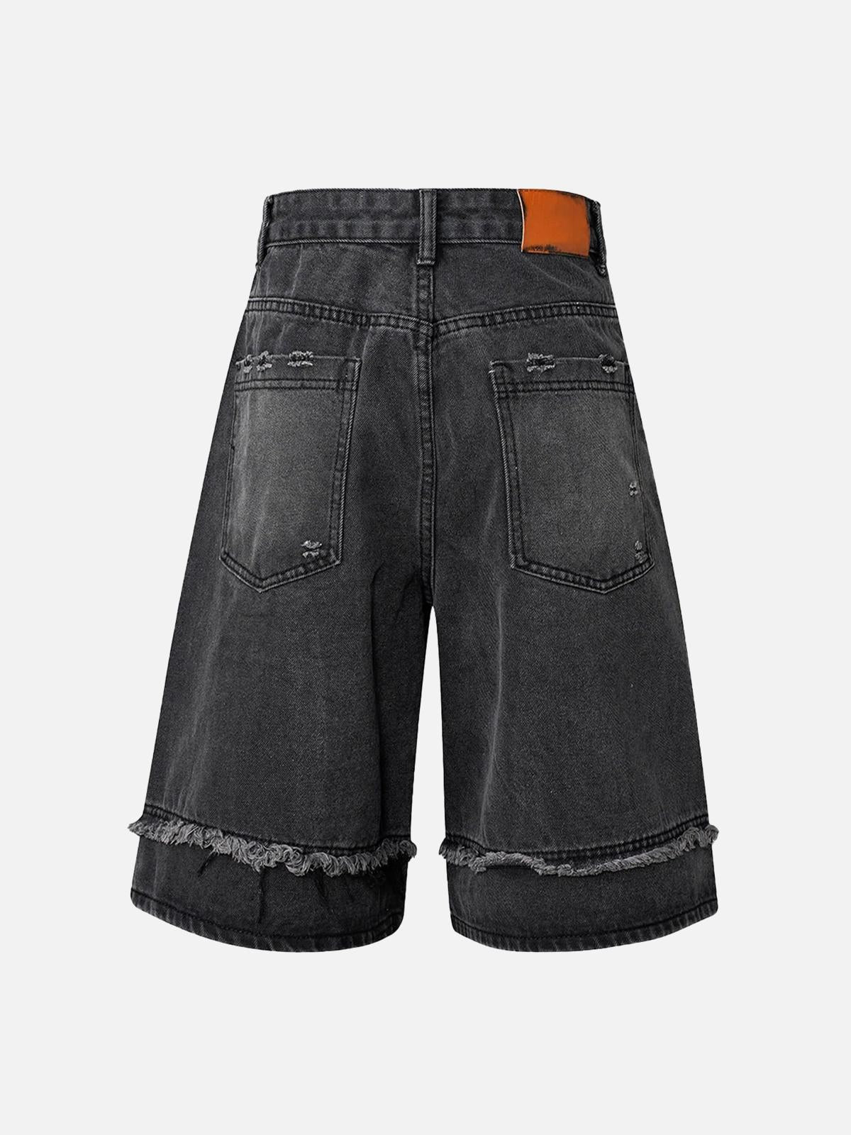 Concert Outfit High Street Washed Distressed Denim Shorts Concert Outfit High Street Washed Distressed Denim Shorts