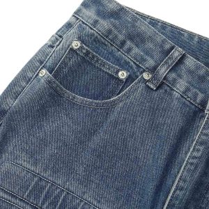 Concert Outfit High Street Washed Ripped Jeans